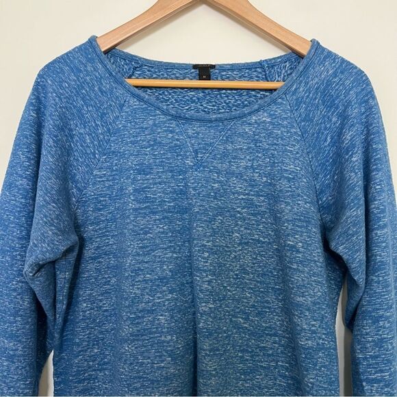 J Crew Mens Shirt Medium Blue Pullover Long Sleeve Crew Neck Outdoor Cotton - Picture 2 of 12